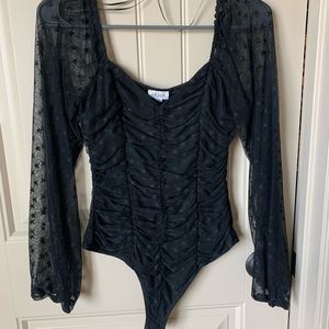 Black bodysuit